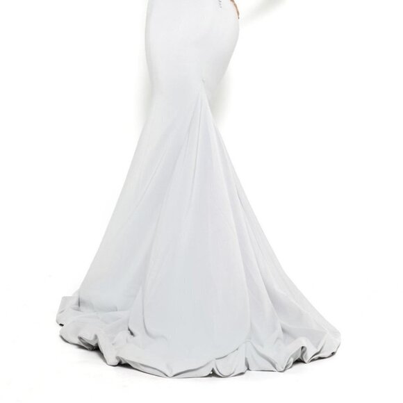 PORTIA and Scarlett Sophie Gown XXL Gray Dress - Picture 4 of 13